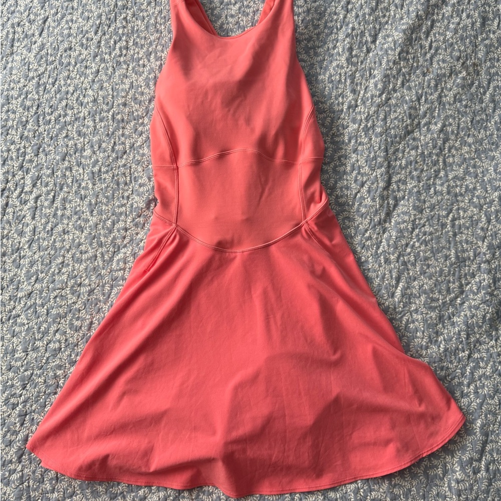 lululemon athletica Coral High Low Dress